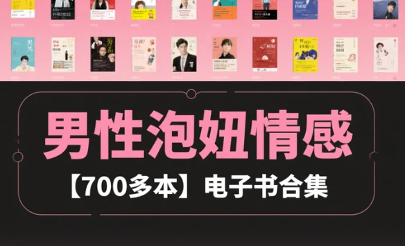 男性泡妞情感 【700多本】电子书合集 pdf
