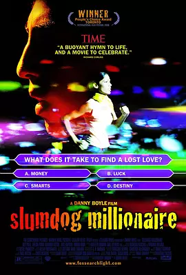 贫民窟的百万富翁 Slumdog.Millionaire 2008 英语 内嵌中英双字幕 1080P超清